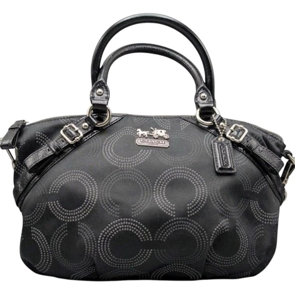 Authentic Coach Madison Dotted Op Art Monogram Canvas
Sophia Satchel - Picture 1 of 6